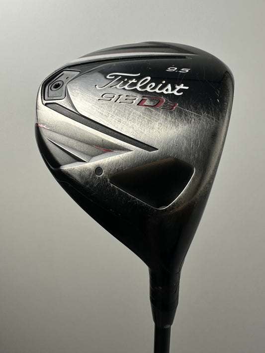 Titleist 913D3 9.5* Driver / Good Condition / Stiff Flex