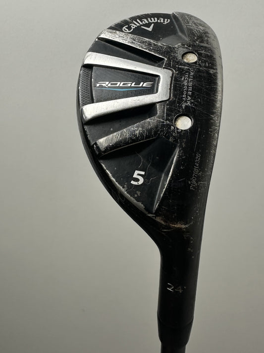 Callaway Rogue Hybrid #5 / OK Condition / Regular Flex
