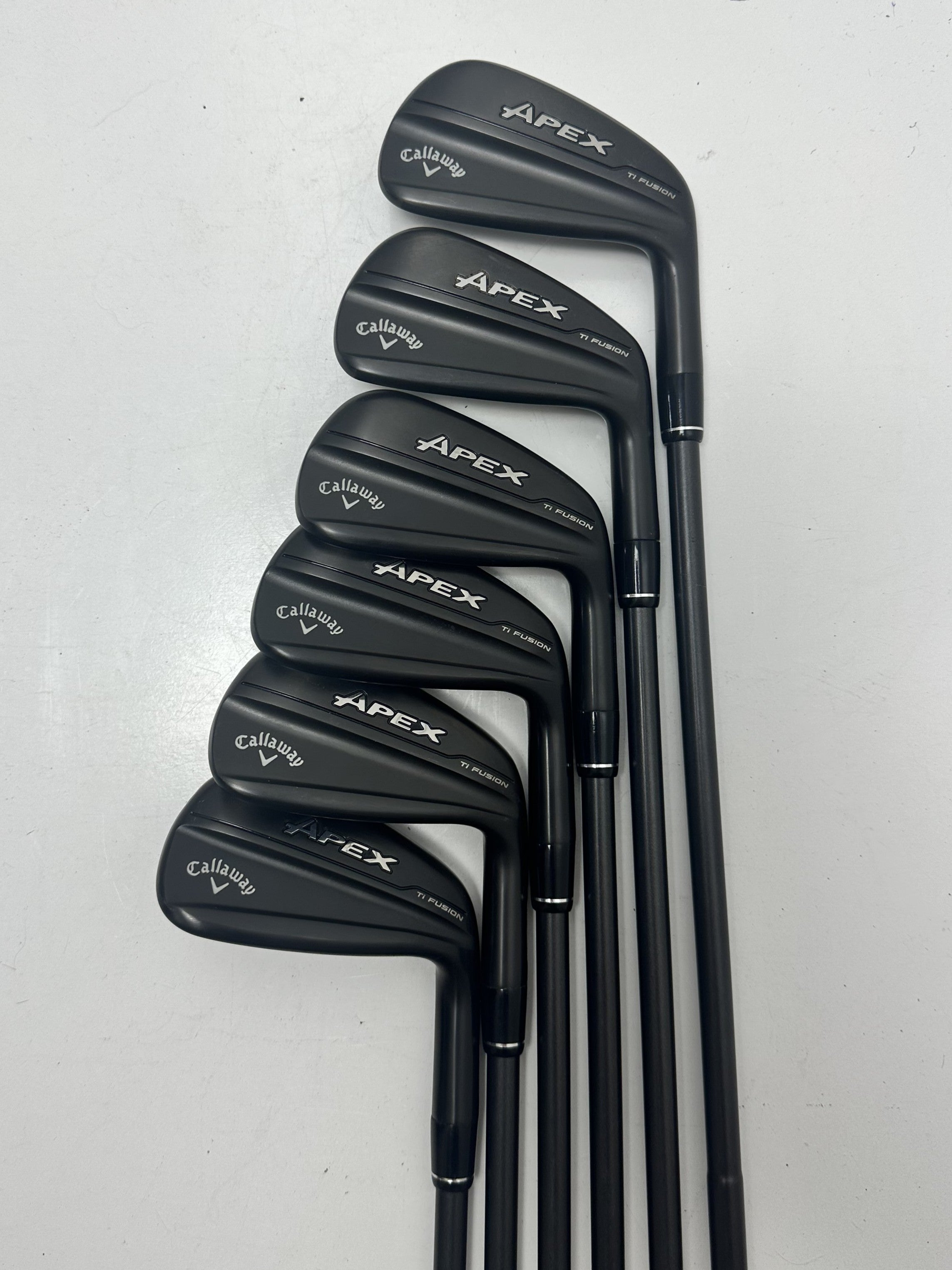 Callaway APEX Ti Fusion Irons (6-AW) / Great Condition / Regular Flex