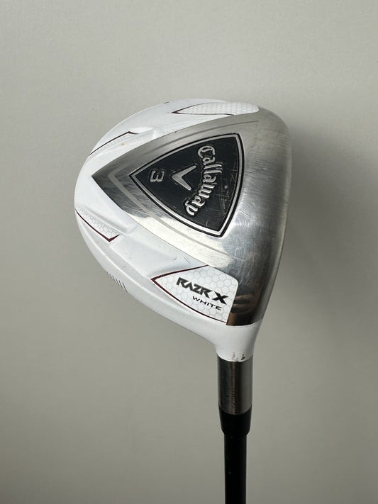 Callaway RAZR X White #3 Wood / Great Condition / Regular Flex