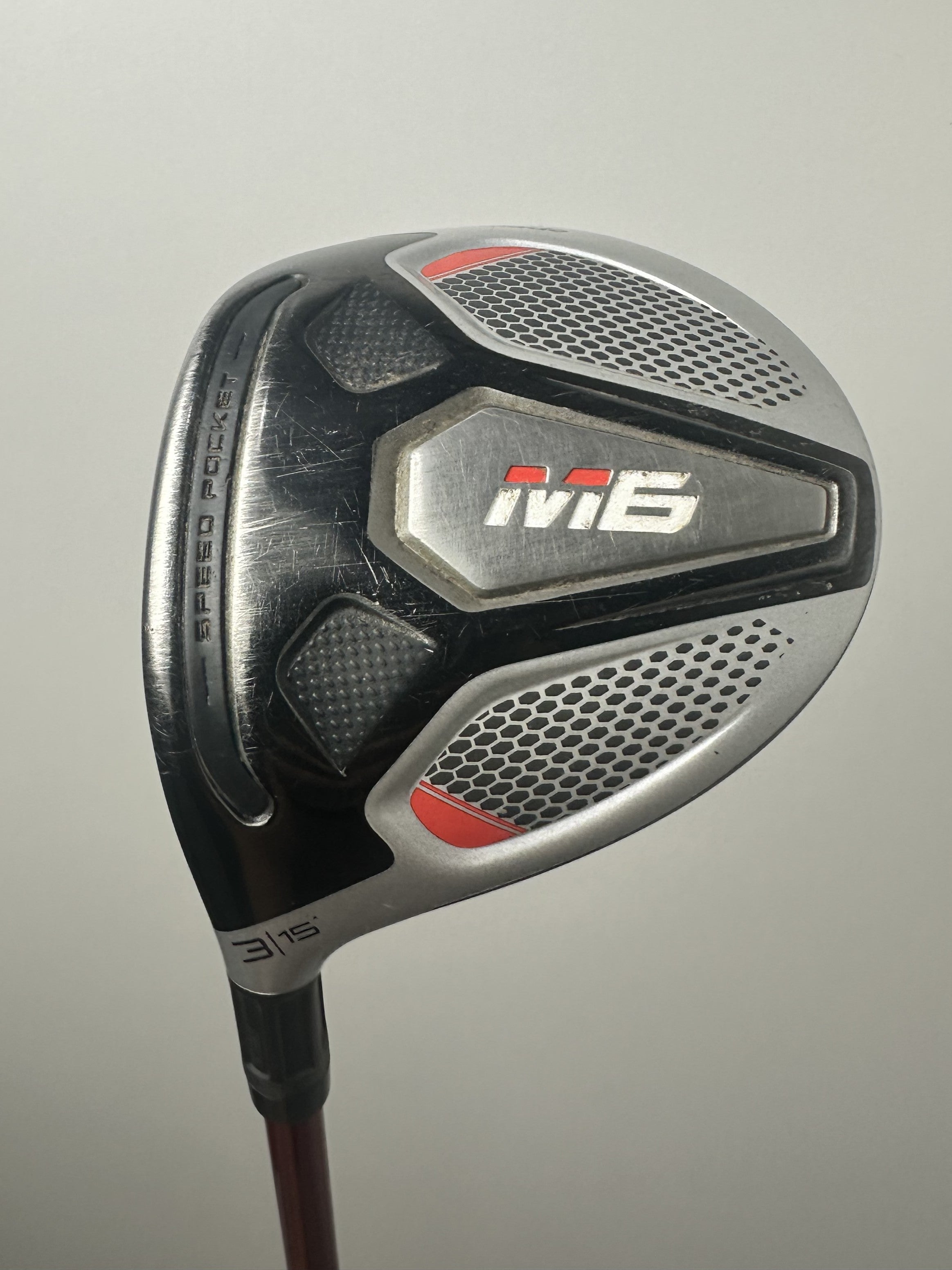 LH Taylormade M6 #3 Wood / Good Condition / Regular Flex