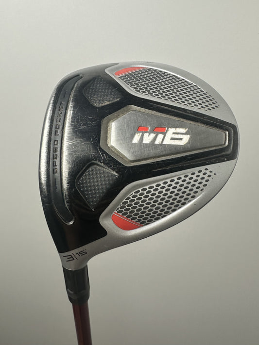 LH Taylormade M6 #3 Wood / Good Condition / Regular Flex