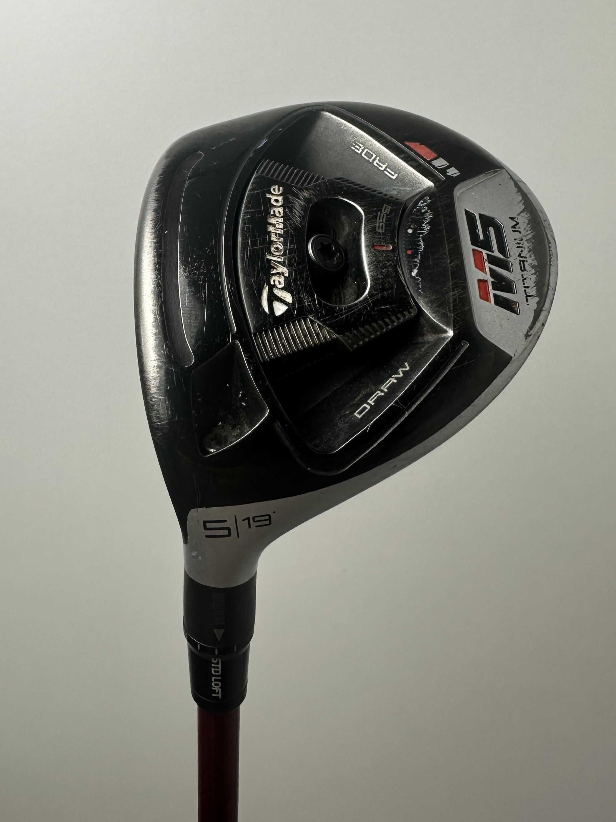 LH Taylormade M5 Ti #5 Wood / OK Condition / Regular Flex