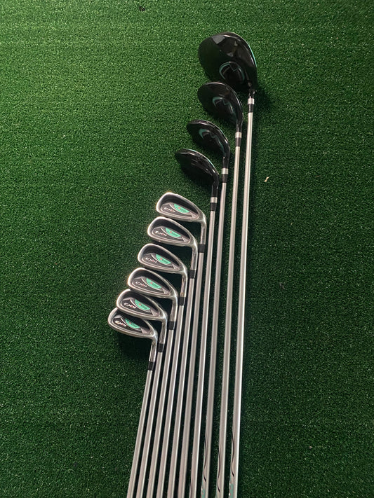 Full Set of Beginner Ladies or Junior Golf Clubs / Great Condition / Ladies Flex