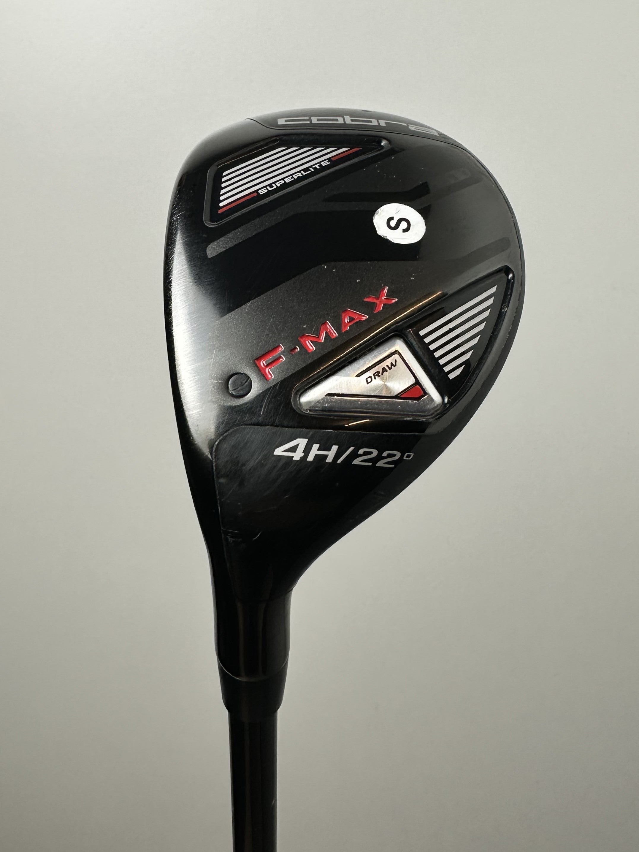 LH Cobra F-MAX #4 Hybrid / Great Condition / Stiff Flex