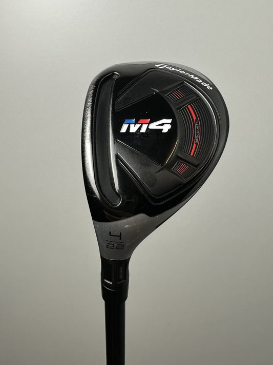 LH Taylormade M4 #4 Hybrid / Great Condition / Regular Flex
