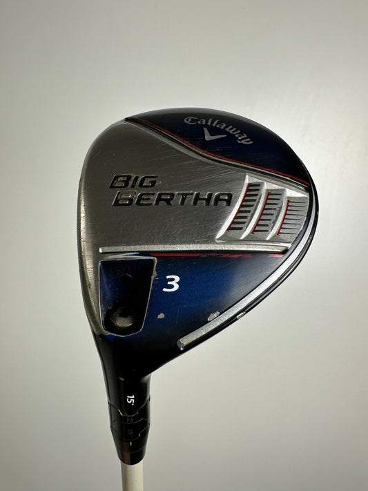 LH Callaway Big Bertha Fairway Wood #3