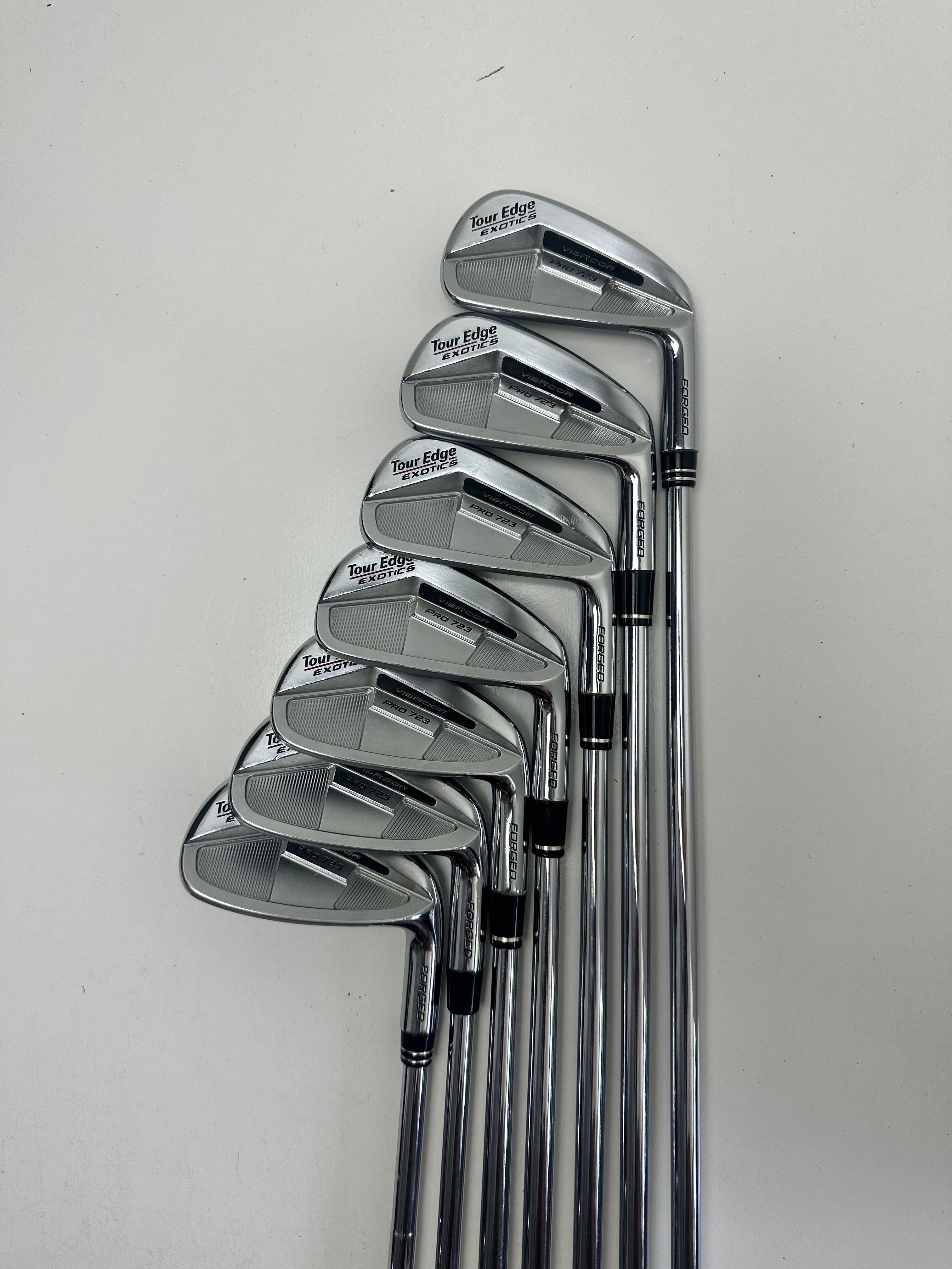 Tour Edge Exotics Pro 723 Irons (4-PW) / Great Condition / Stiff Flex
