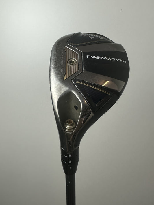LH Callaway Paradym #3 Hybrid / Good Condition / Regular Flex