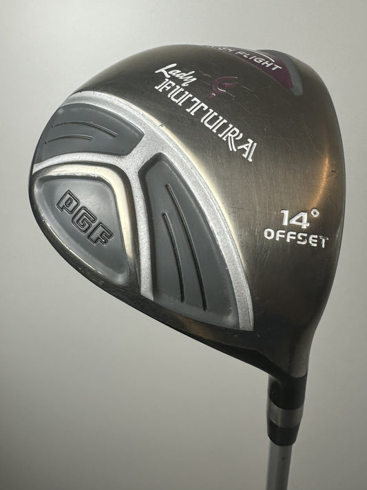 RH PGF Lady Futura  Driver 14* / Good Condition / Ladies Flex