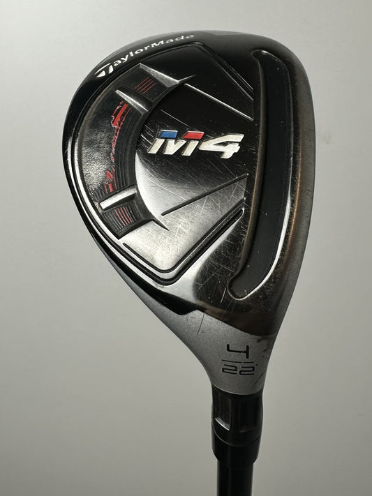 RH Taylormade M4 Hybrid #4 / Average Condition / Stiff Flex