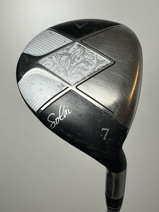 RH Callaway Solaire Fairway Wood #7 / Good Condition / Ladies Flex