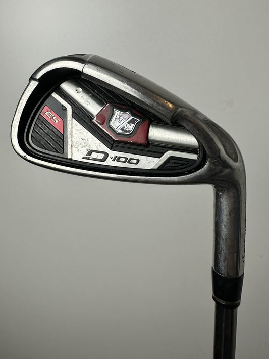 RH Wilson D300 Irons (6-SW) / Good Condition / Lite Flex
