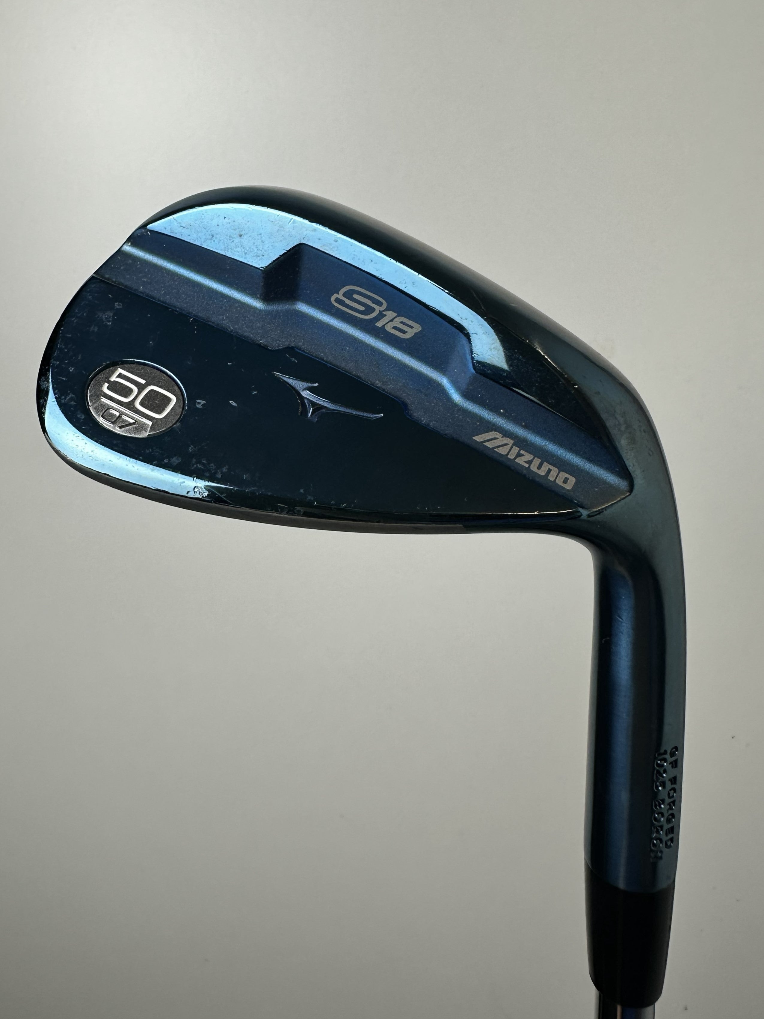 RH Mizuno S18 Blue Wedge 50.07 / Good Condition / Wedge Flex
