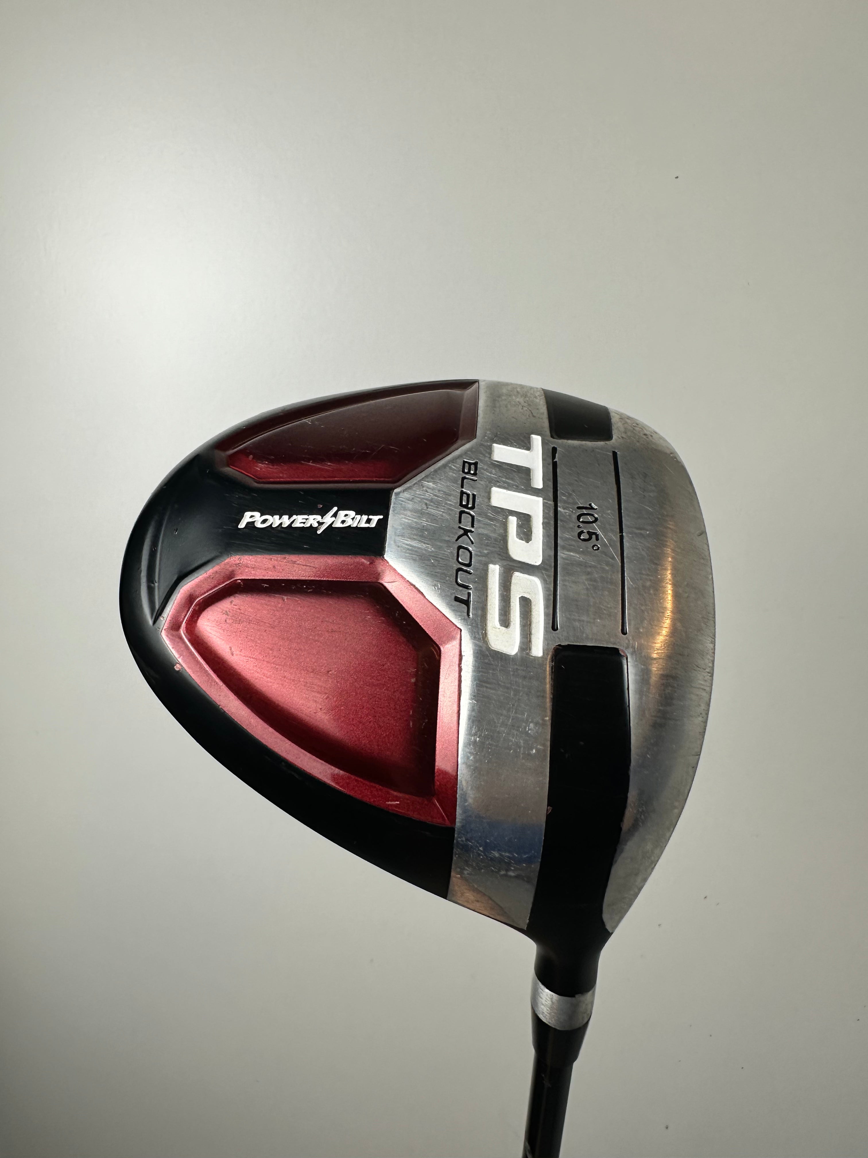 RH Powerbilt TPS Blackout Driver 10.5* / Great Condition / Regular Flex