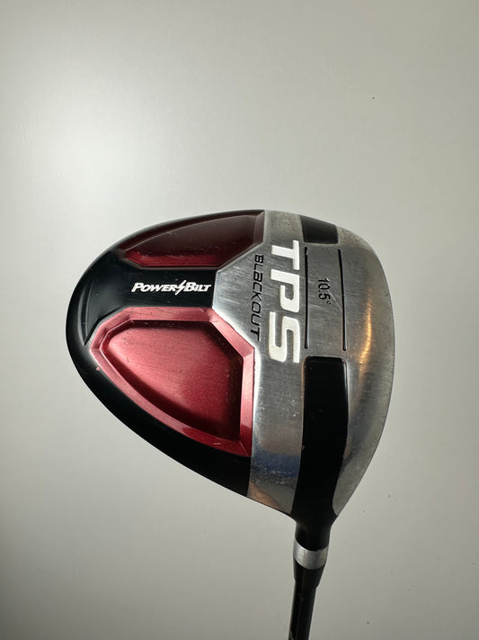RH Powerbilt TPS Blackout Driver 10.5* / Great Condition / Regular Flex