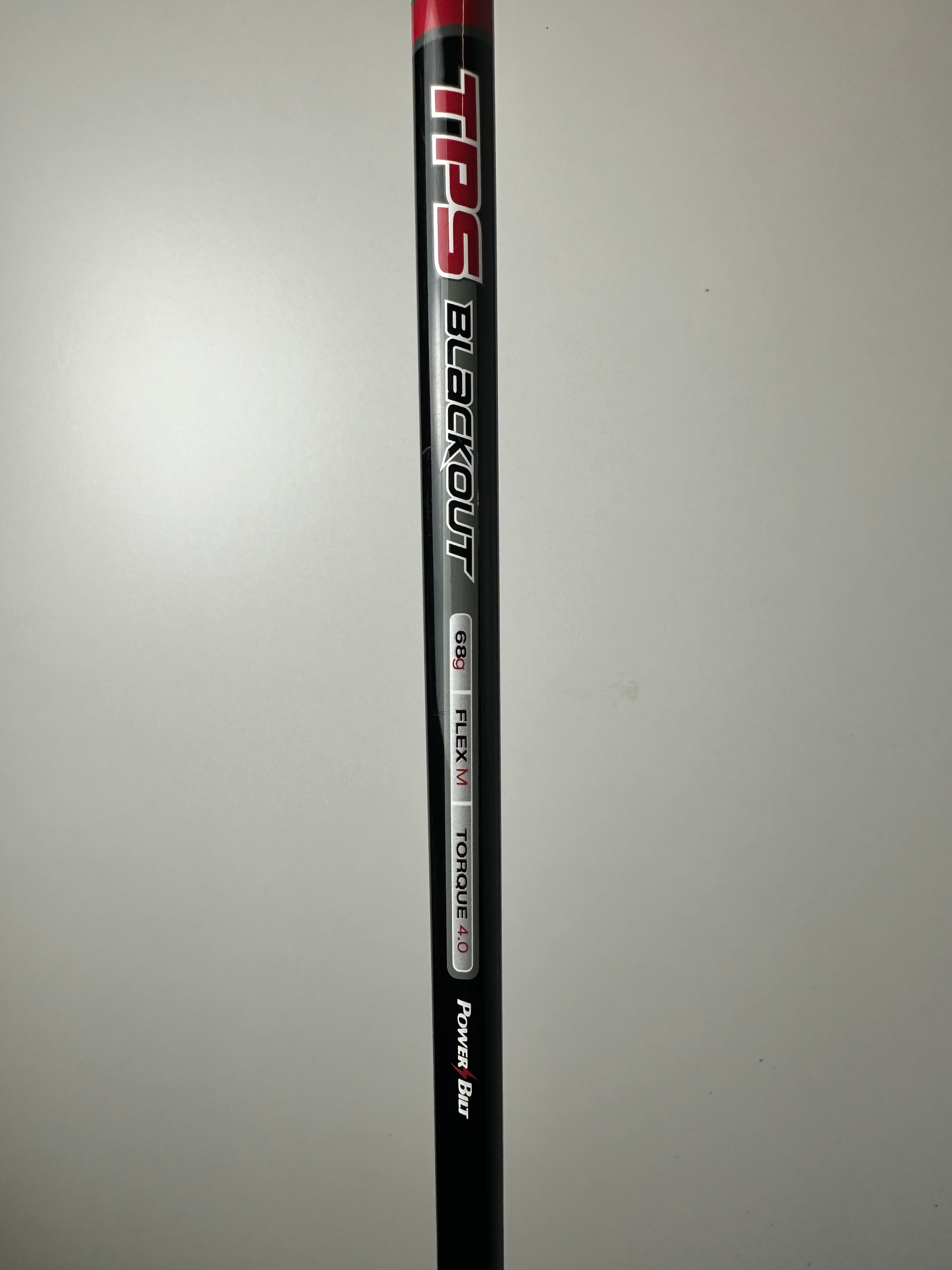 RH Powerbilt TPS Blackout Driver 10.5* / Great Condition / Regular Flex