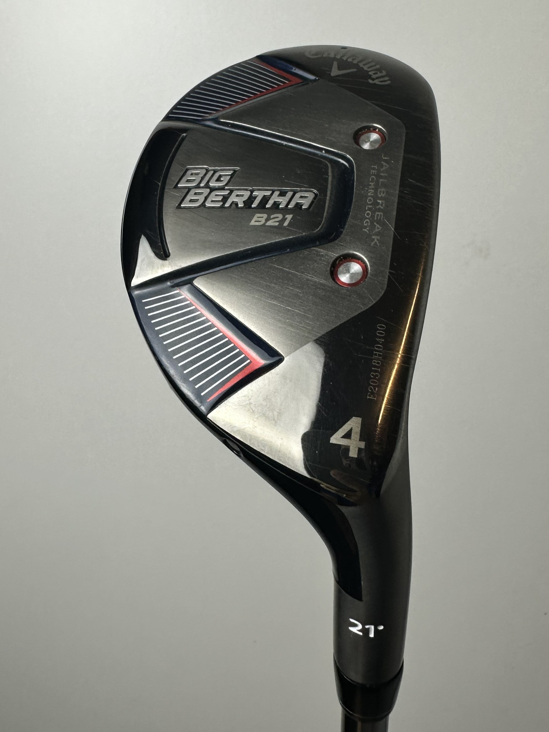 RH Callaway Big Bertha B21 Hybrid #4 / Great Condition / Lite Flex