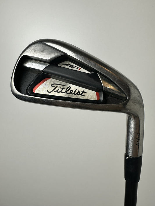 RH Titleist 714 AP1 Irons (6-PW+SW) / OK Condition / Lite Flex