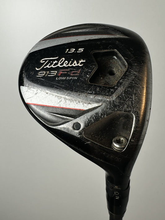 RH Titleist 913 Fd Fairway Wood 13.5* / OK Condition / Stiff Flex