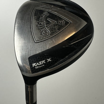 LH Callaway RAZR X Black Fairway Wood #3